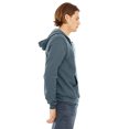 thumbnail image 3 of Bella 3739 Unisex Poly-Cotton Fleece Full-Zip Hoodie, 3 of 3