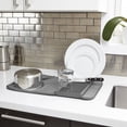 thumbnail image 1 of Umbra UDry Mini Dish Drying Rack,Charcoal, 1 of 8