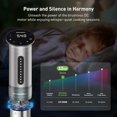 thumbnail image 4 of KitchenBoss WiFi Sous Vide Cooker: 1100 Watts Thermal Immersion Circulator Cookers, Smart Slow Cooker App Included, Souvie KitchenBoss Cooking Machine (Silver), 4 of 8