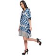 thumbnail image 4 of Moomaya Cutwork Lace Beach Kaftan For Women Printed Bikini Caftan Plus Size, 4 of 4