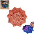 thumbnail image 1 of Stress And Release Puzzle Toy Sensory Expansion Star 3D Printed Decagonal Radish Tower With Handle, 1 of 9