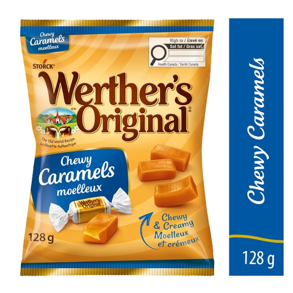 Werther's Original® Chewy Caramel Candy, 128g Bag