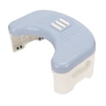 thumbnail image 4 of Toilet Stool, Portable Convenient Potty Stool Relax Feet  For Bathroom Blue,White, 4 of 8