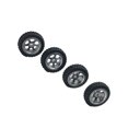 thumbnail image 1 of maskred 4pcs/set RC Car Wheel Rim Tire Modification Parts For 1/28 Wltoys K969 RC Car Vehicle Upgrade Wheel Titanium and silver 1Set, 1 of 6
