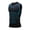 Noir, variante sur tumgatte Gilet de Mise en Forme Ionique, Haut de Compression pour Hommes pour la Gynécomastie