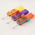 thumbnail image 4 of Seam Ripper Tool Foldable Portable Clothing Thread Remover Stitch Undo Device Tailoring Sewing Quick Unpicker Orange 橙色, 4 of 6