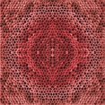 thumbnail image 1 of Ahgly Company Tapis d'Intérieur Lavable en Machine Carré Transitionnel Rouge Canneberge, 7 Pieds Carré, 1 of 7