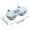 thumbnail image 3 of Binwennn Microwave Oven Egg Steamer With Cover Microwave Oven Steamer Container Steamer Egg Fry Egg Small Gadgets for Home Eggs Steamer Sandwich Makers Camping Silicone Cooking Rings Rice Cooker, 3 of 8