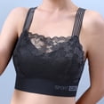 thumbnail image 1 of Seamless Lace Bandeau Bra Top for Home Casual Comfort with Removable Padding and Support Smooth for Everyday Wear, 1 of 3