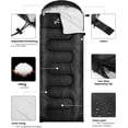 thumbnail image 3 of Sportneer 3-4 Season Waterproof Sleeping Bag, 3 of 8