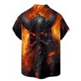 thumbnail image 5 of DGMIOCS Chemise Habillée Décontractée pour Homme à Boutons, Résistante aux Plis, Chemise Tendance Orange m, 5 of 5