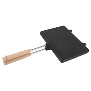Hand  Maker Multifunctional Double Sided Prevent Stick Hand Toaster  Maker For Home Breakfast