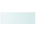 thumbnail image 2 of vidaXL Shelves 2 pcs Panel Glass Clear 90x30 cm, 2 of 2