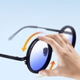 thumbnail image 3 of Lunettes de Soleil Rondes Polarisées avec Teinte Réglable en Continu ND9, Commande Manuelle de 1 à 9 Vitesses pour Activités de Plein Air, 3 of 5