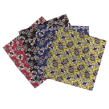 Cotton FabricSkull Fabric DIY Production Sewing Accessories Sugar Skull Fabric Seamless Integration