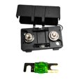thumbnail image 2 of Fuse Holder Bolted Base Mounting Panel Breaker Control - Black, 50A, 2 of 6