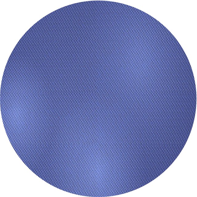 Ahgly Tapis d'Intérieur Lavable en Machine Carré Transitionnel Bleu Ciel, 3 Pieds Carré