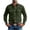 Green D, variant on Up to 65% off Horkkom Mens Dress Shirts Long Sleeve Solid Color with Pockets Button Down Shirt Casual Work Dress Shirts 3XL