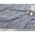 thumbnail image 3 of Soimoi Rayon Fabric Leaves & Floral Printed Fabric 1 Yard 42 Inch Wide, 3 of 3