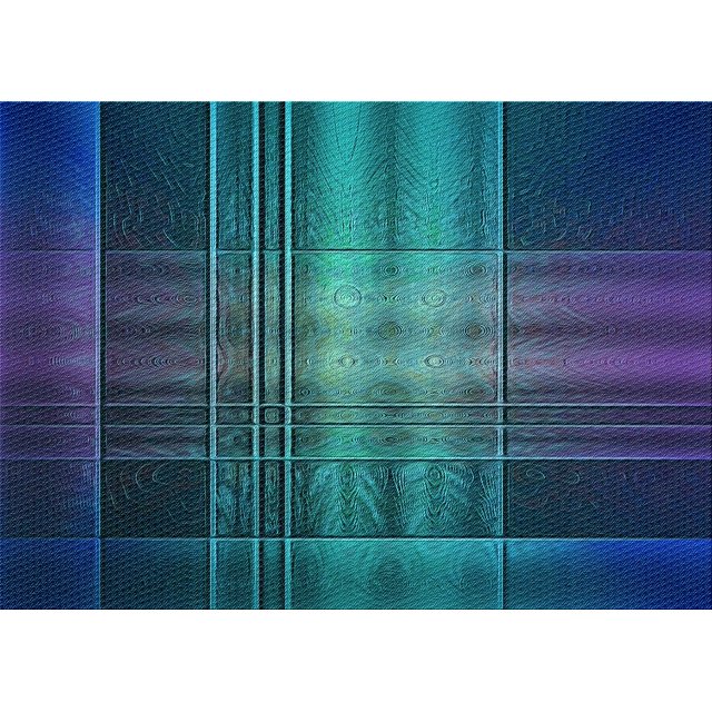 Ahgly Company Tapis d'Intérieur Rectangulaire Transitionnel Vert Mer Clair Lavable à la Machine, 5 Pieds x 7 Pieds