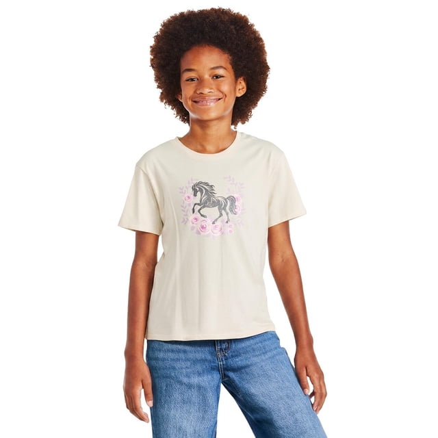 George Girls' Graphic T-Shirt