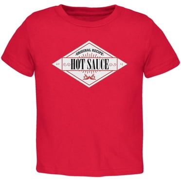 Halloween Hot Sauce Costume Red Toddler T-Shirt
