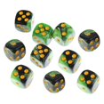 thumbnail image 2 of Acrylic Six Sided Dices Set Party Toys 12mm D6 Opaque for Role Playing RPG Board Game Math Teaching vert, 2 of 6