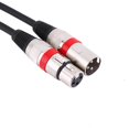 thumbnail image 4 of 3Pin Xlr Cable Male To Female M/F Audio Cord Shielded Cable For Microphone Mixer 1M, 3Pin Xlr Cable, 4 of 6