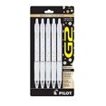 thumbnail image 2 of PILOT FriXion G2 Design Collection Points, Stylos à Encre Gel Rechargeables et Rétractables, Pointe Fine (0,7 mm), Lot de 5, 2 of 6