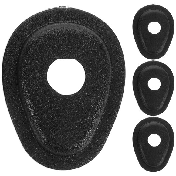Shisuyan 4pcs Motorcycle Indicators Turn Signal Indicator Adapter Spacers Black for Vehicle Customization