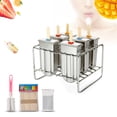 thumbnail image 2 of Popsicle, Crème Glacée Ménagère, Sucette Glacée, Réutilisable Enfants pour l'Été pour Cadeau Adultes, 2 of 8