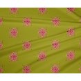 thumbnail image 4 of oneOone Polyester Lycra Fabric Floral Block Printed Craft Fabric BTY 56 Inch Wide, 4 of 4