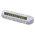 thumbnail image 2 of Phone Number Card Hideable Sun-resistant Compact Hidden Rhinestone Number Card for Business Gifts, 2 of 8