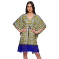 thumbnail image 1 of Moomaya Sortie de Plage Imprimé Kimono Caftan Kaftan Cache-Maillot pour Femmes, 1 of 4