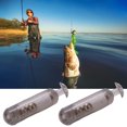 thumbnail image 3 of Stainless Steel Ball Fishing Lure Insert Tube Rattles, PVC and Stainless Steel, 50pcs, 15mm, Sound Attraction, Vivid Water Performance, 3 of 7