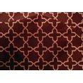 thumbnail image 4 of oneOone Cotton Silk Fabric Quatrefoil Block Print Fabric By Yard 42 Inch Wide, 4 of 4