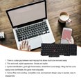 thumbnail image 4 of Laptop Black Keyboard Pointer Notebook Sensitive Key Board Apparatus Keypad without Backlit PC Accessories Replacement for Thinkpad E15 GEN 1, 4 of 6
