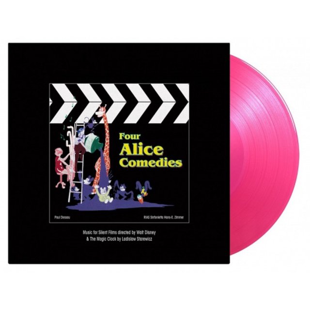 FOUR ALICE COMEDIES MUSIC WRITTEN FOR WALT DISNEY CARTOONS (LIMITED/TRANSPARENT PINK VINYL/180G)