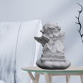 thumbnail image 3 of Baohd Figurine d'Ange Fille en Résine Gracieuse Statue Décorative Accent Bureau Écriture Réflexion 1Ensemble, 3 of 6