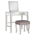 thumbnail image 1 of Linon Ensemble de Coiffeuse Harper Argenté, 32 Pouces L x 18 Pouces P x 46,75 Pouces H, 1 of 2