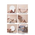 thumbnail image 4 of EGNMCR Bathroom Organizers and Storage, Bathroom Decor Bathroom Slippers Rack Punch Frees Toilet Wall Mounted Toilet Slippers Rack Wall Shoe Storage Bathroom Slippers Rack, 4 of 6