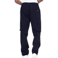 thumbnail image 4 of jsaierl Cargo Pants for Men Casual Outdoor Tactical Pants Drawstring Lightweight Solid Hiking Work Pants with Multi Pockets, 4 of 7