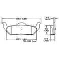 thumbnail image 2 of Power Stop Z36 1012 Rear Z36 Truck And Tow Brake Pads, 2 of 3