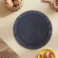 thumbnail image 4 of Tapis de Table Rond Tissé 38 cm Isolation Thermique Anti-Huile Imperméable Napperon pour Table à Manger Café Maison Restaurant, 4 of 5