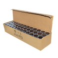 thumbnail image 2 of Guardoinrt 200 Pieces Small Loose Display Box items.It also serves as Lid with Case Gemstone Clear Black Holder Empty, 2 of 6