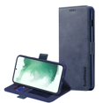 thumbnail image 1 of Samsung Galaxy S22 Plus Navy Blue Genuine SupRShield Wallet Leather Flip Stand Magnetic Case Cover, 1 of 2