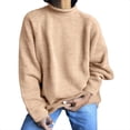 thumbnail image 1 of Birdeem Womens Winter New Fashion Long Sleeve Round Neck Pullover Sweater, 1 of 1