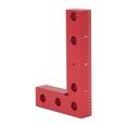 thumbnail image 1 of Woodworking Center Finder Tool, Corrosion Resistance Small Square  For Drill Straight Center Hole, 1 of 8