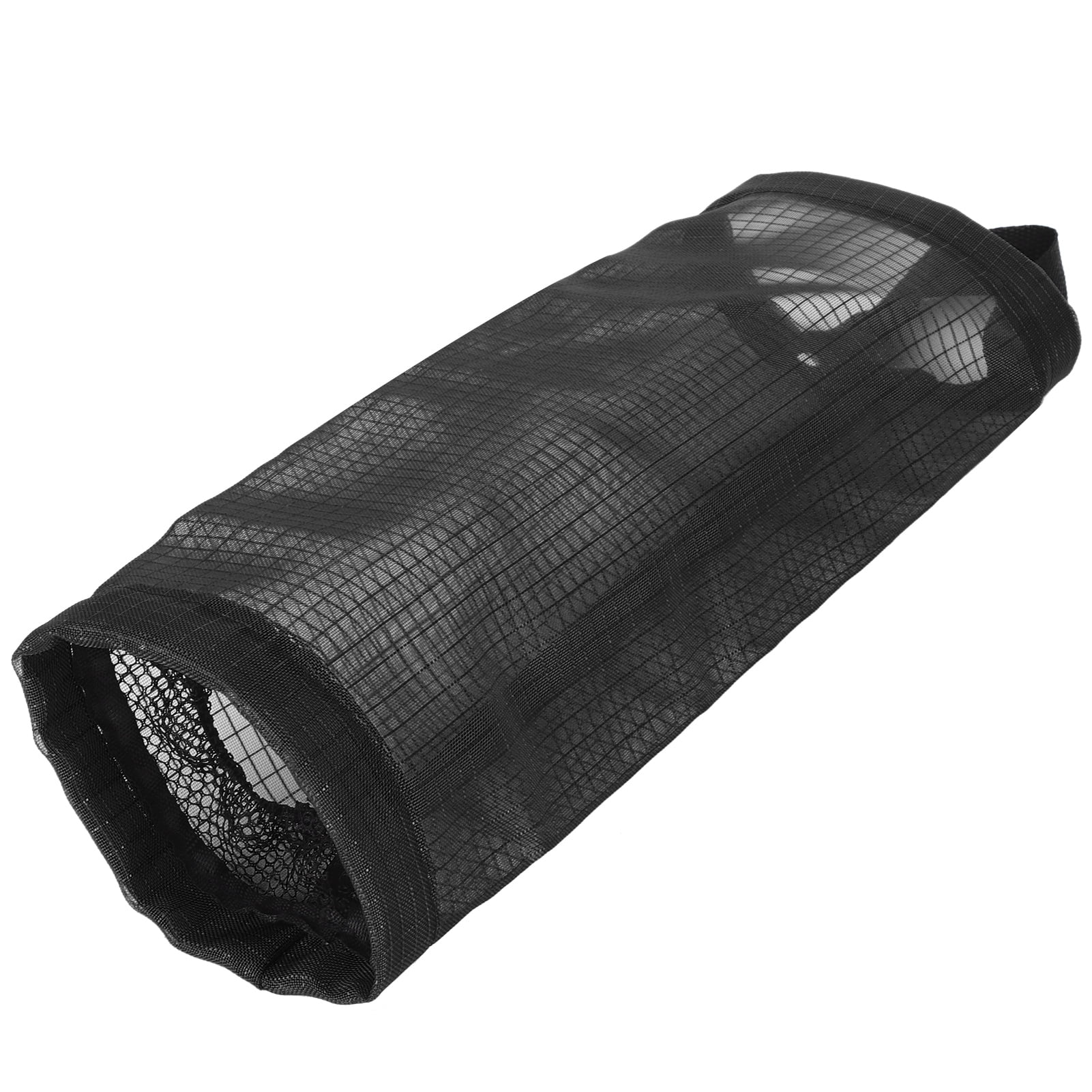 Grocery Bag Holder, Bottom Outlet Reusable Garbage Bag Storage Bag, Durable Hanging Widening Handle For Home Store Debris Store Garbage Bags Kitchen, Bedroom Black L