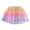 Rose, variante sur Splozh Tutu Toddler Noël Filles Jupe Tutu Arc-en-Ciel Superposée Robe de Danse à Volants à Étages Tutu Toddler Vêtements pour Filles Rose, 3-6 Ans